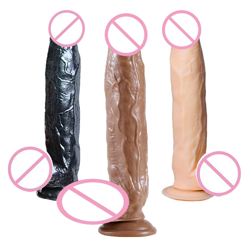 Female Giant Masturbator - XL Suction Cup Dildo