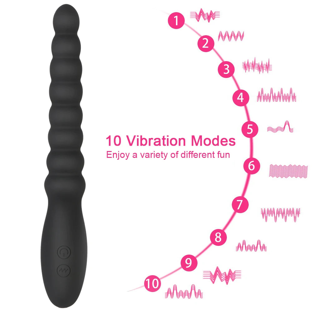 20cm Stick Vibrator - Nipple, Clit, Vaginal & Anal Stimulator