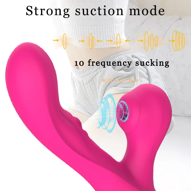 Vagina Sucking Vibrator - G-Spot Clit Stimulator