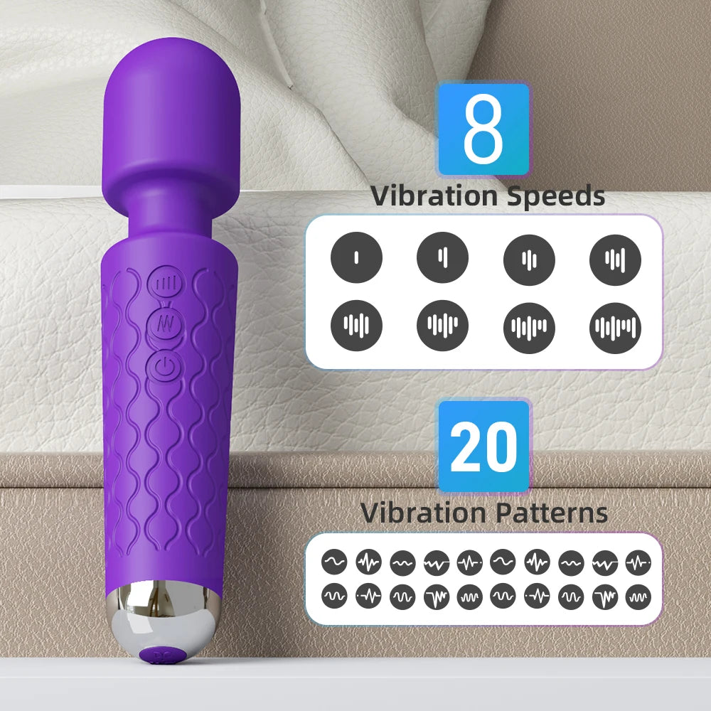 Powerful USB Rechargeable Clit & G-Spot Vibrator