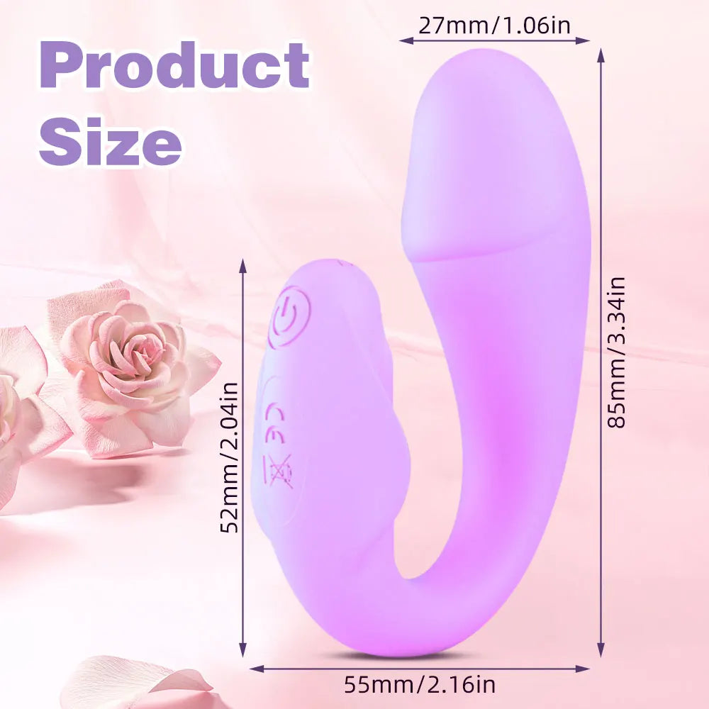 Wearable Butterfly G-Spot Vibrator - Rose To