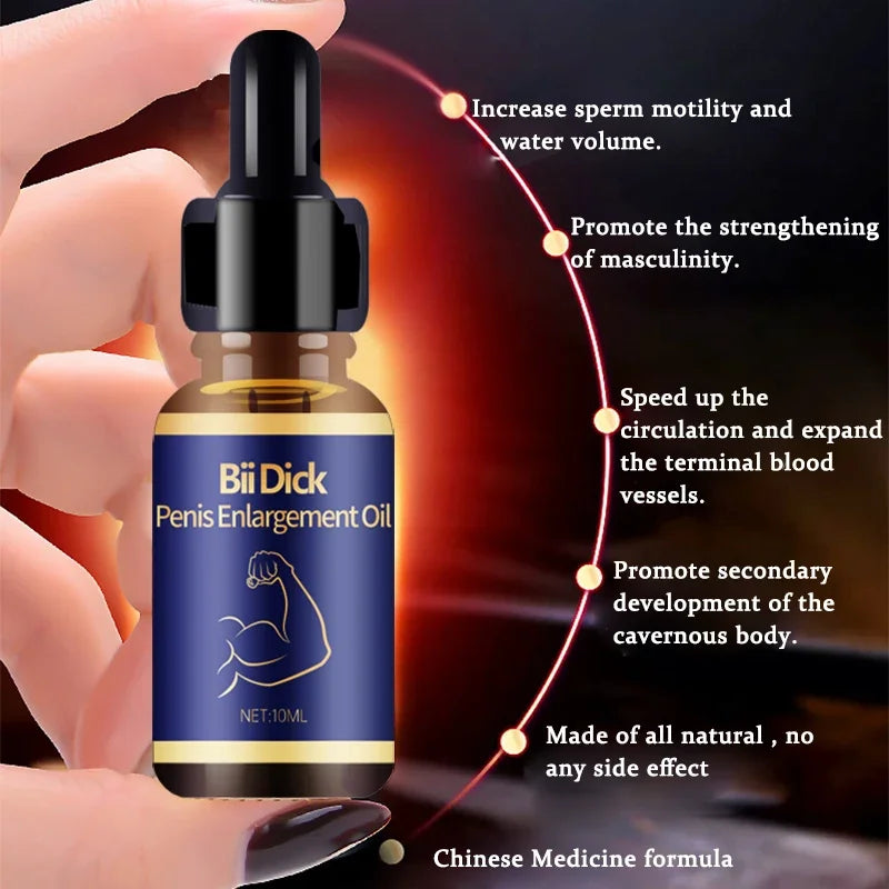 Penis Enlargement Oil - Growth, Erection & Thickness Enhancer