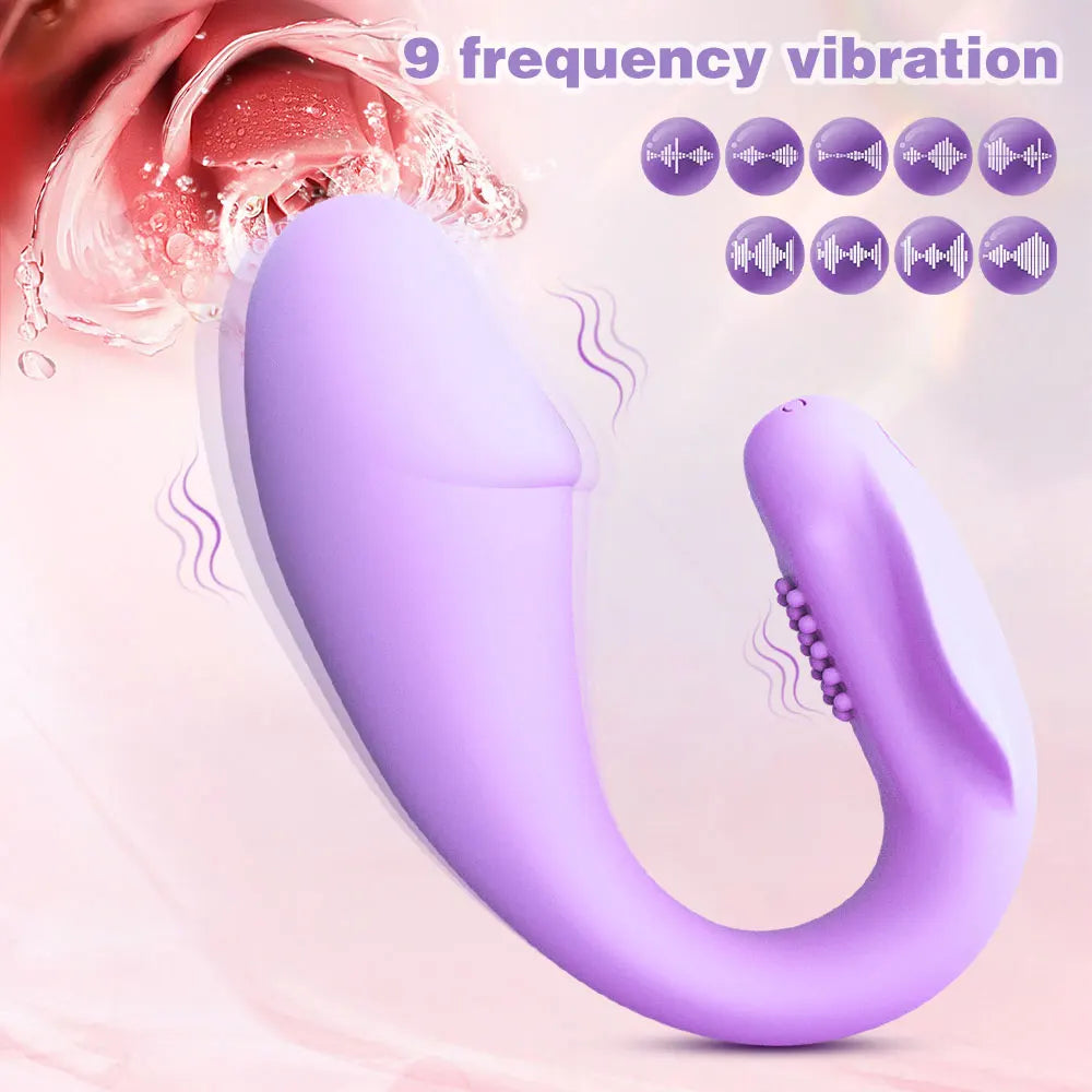 Wearable Butterfly G-Spot Vibrator - Rose To