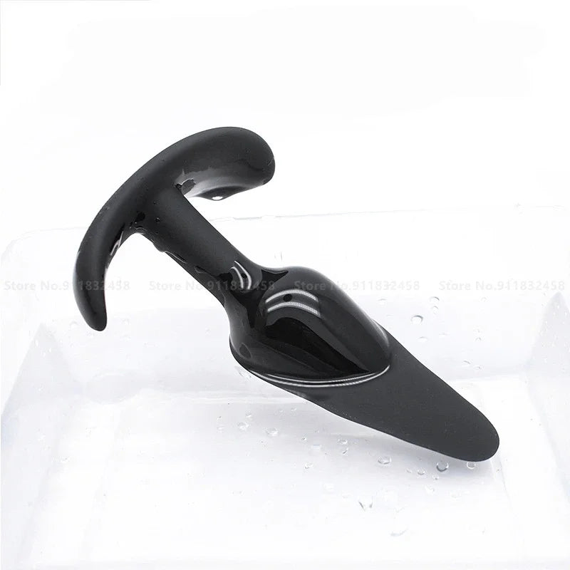 Safe Silicone Anal Plug Dildo Vibrator Prostate Massager Butt Plug for Men & Women