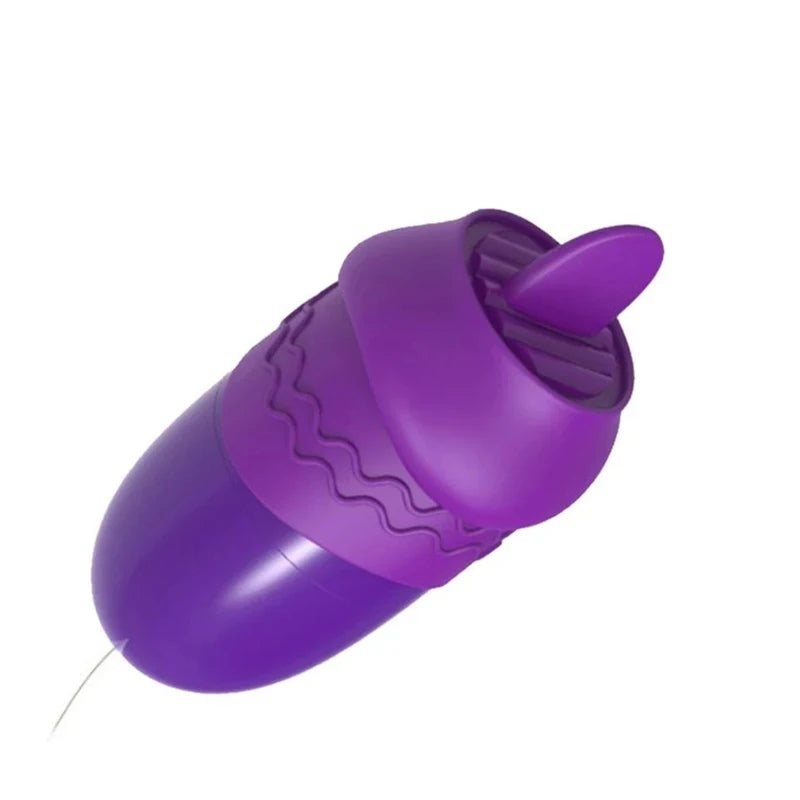 G Spot Tongue Licking Vibrator - Clit & Vagina Stimulator